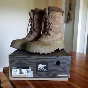 10.5 Men's Sorel Caribou winter -40 snow or hunting boots